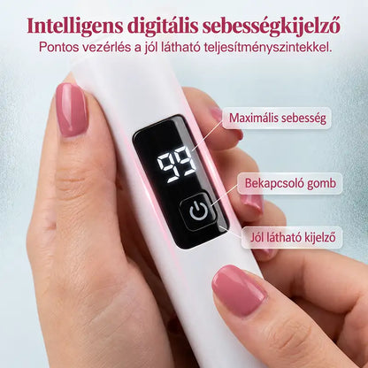 |⚡2026-os Óriási Akció 70% KEDVEZMÉNY🔥|✨PurieJoy® 2 az 1-ben Professzionális Elektromos Körömreszelő és Polírozó