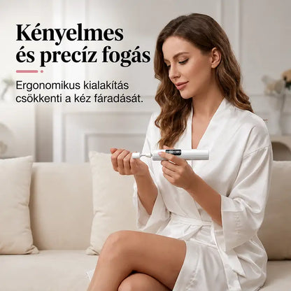 |⚡2026-os Óriási Akció 70% KEDVEZMÉNY🔥|✨PurieJoy® 2 az 1-ben Professzionális Elektromos Körömreszelő és Polírozó