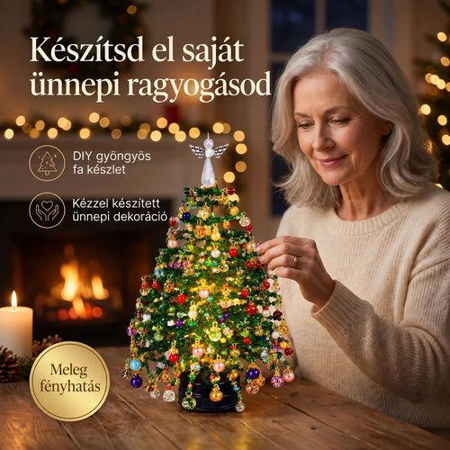 MerryBeads™ Gyöngyös karácsonyfa készlet