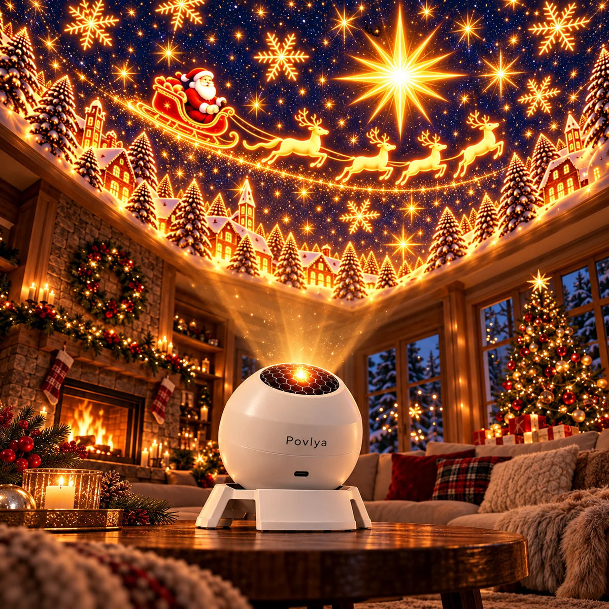 🎄 Varázslatos karácsonyi fények ✨ Ragyogjon az ünnepi varázs