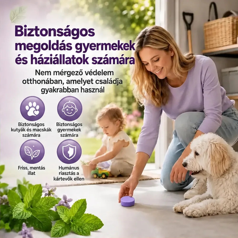 Természetes illatosító rovarriasztók – védelem a különféle kártevők ellen házba, garázsba és kültéri területekre