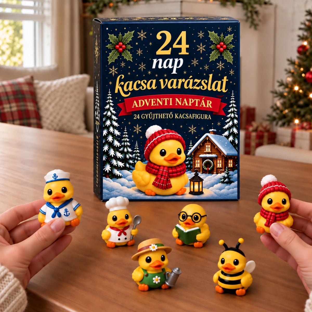Wellstiep Varázslatos karácsonyi kacsás ajándékok – adventi naptár🎁🌲