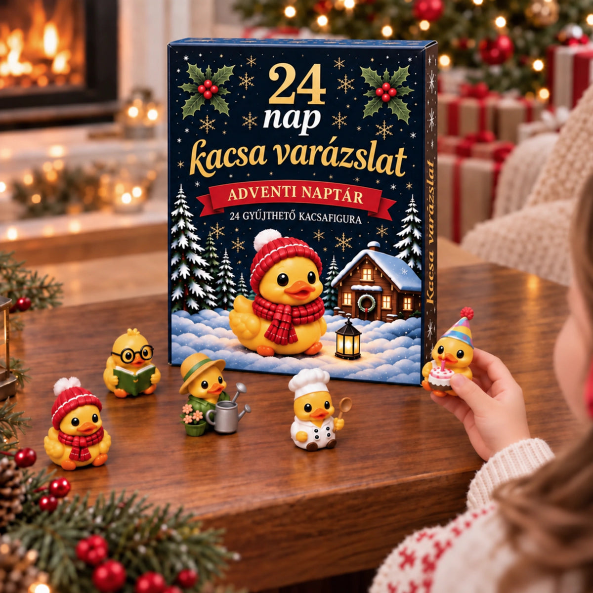 Wellstiep Varázslatos karácsonyi kacsás ajándékok – adventi naptár🎁🌲